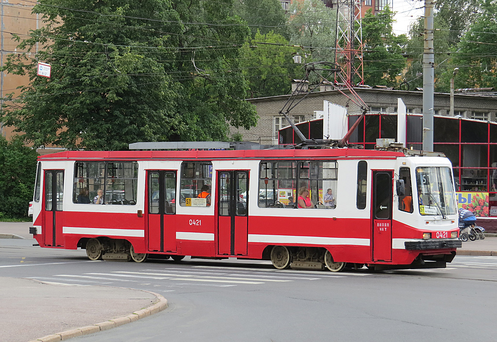 Санкт-Петербург, 71-134К (ЛМ-99К) № 0421
