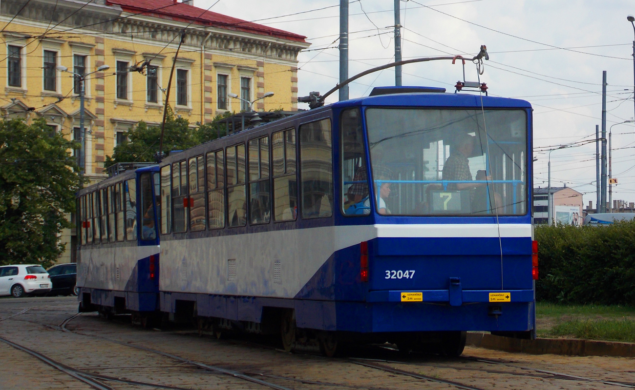 Рига, Tatra T6B5SU № 32047