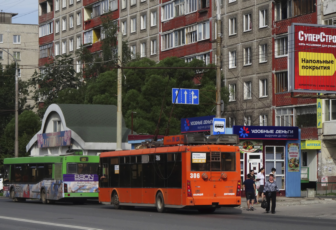 Пермь, Тролза-5265.00 «Мегаполис» № 306