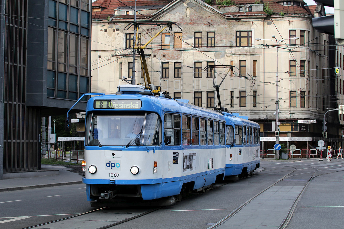Острава, Tatra T3R.P № 1007