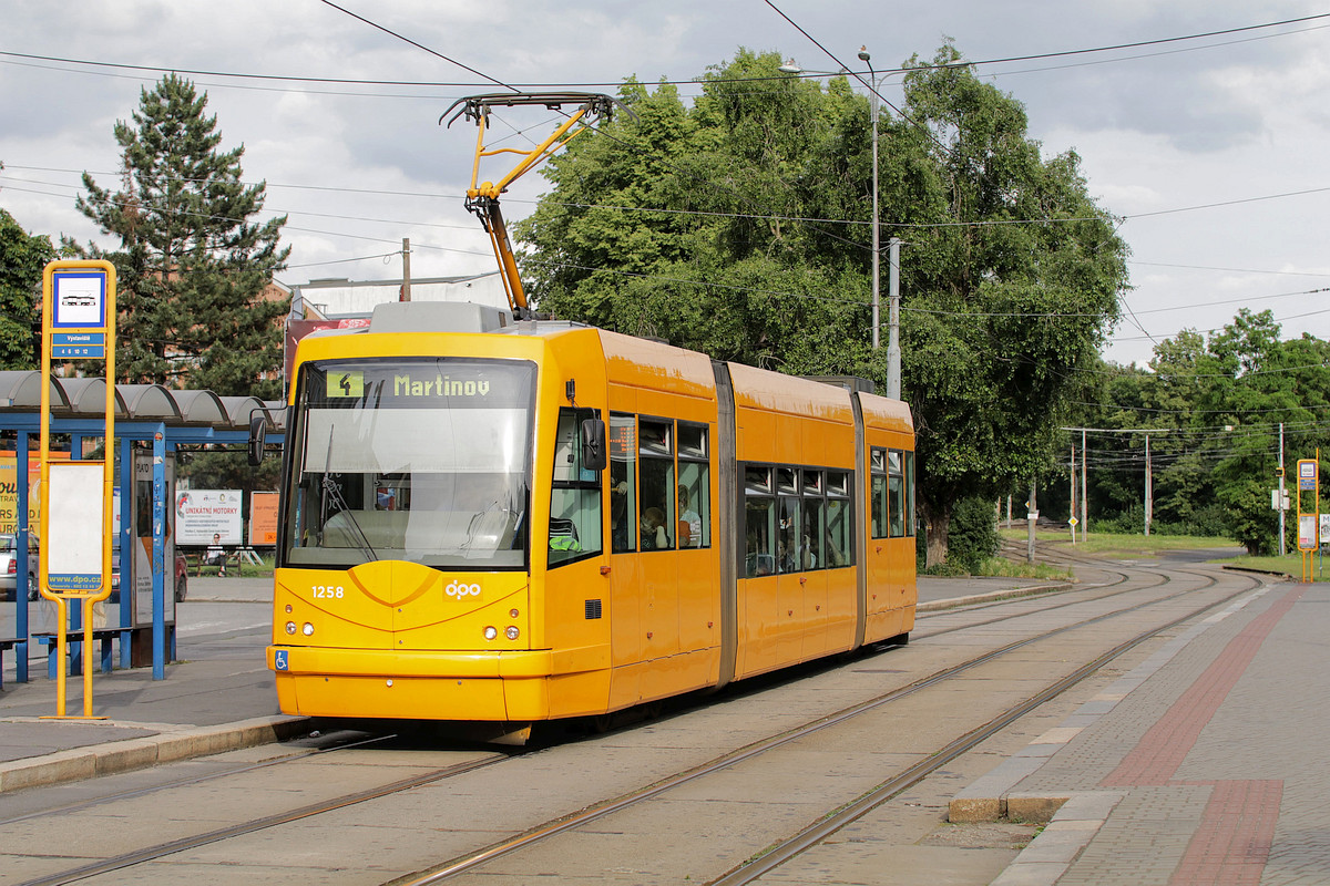 Острава, Inekon 01 Trio № 1258