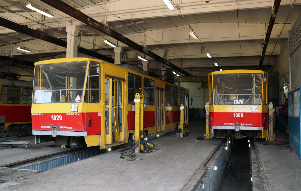 Барнаул, Tatra T6B5SU № 1029; Барнаул, Tatra T6B5SU № 1009