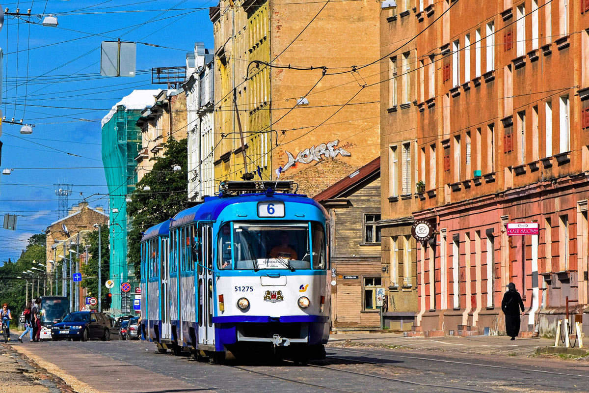 Рига, Tatra T3A № 51275