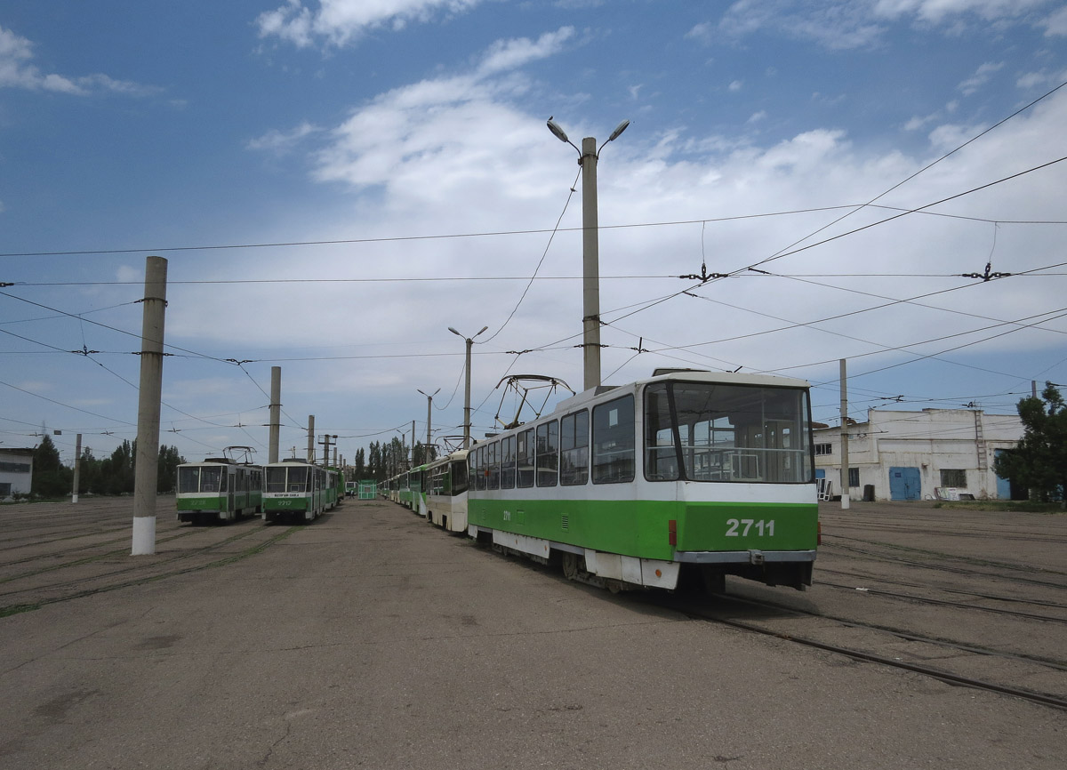 Tashkent, Tatra T6B5SU № 2728; Tashkent, Tatra T6B5SU № 2717; Tashkent, Tatra T6B5SU № 2711