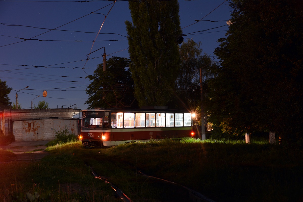 Харьков, Tatra T6B5SU № 4551