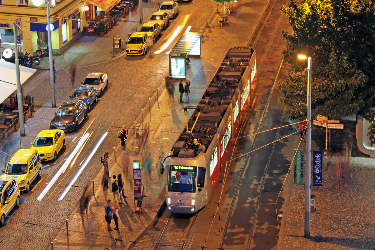 Прага, Škoda 14T Elektra № 9111