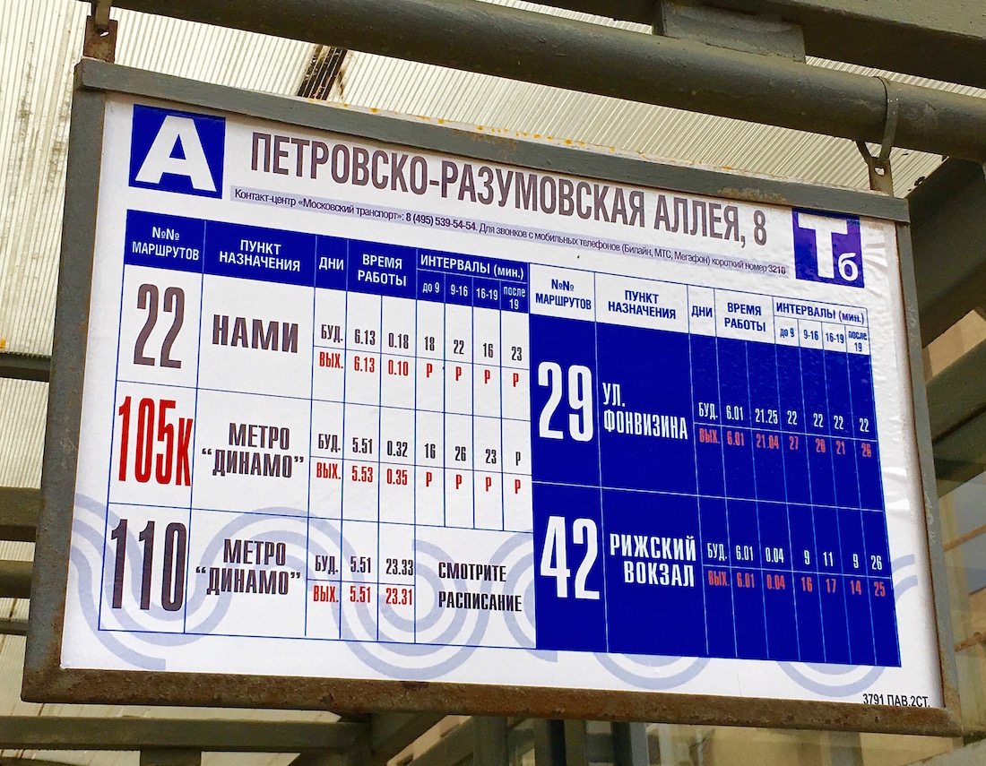 Moscova — Station signs & displays