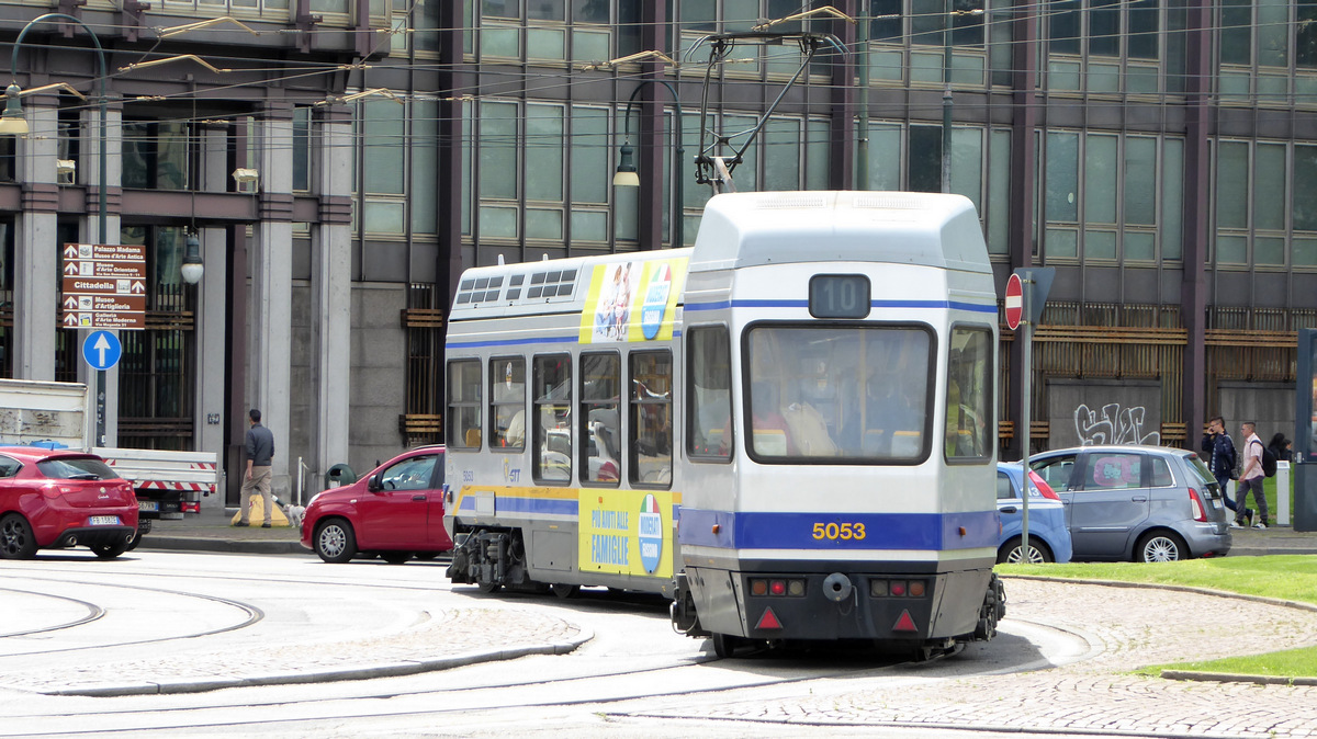 Turin, GTT series 5000 № 5053 Turin, GTT series 5000 № 5053