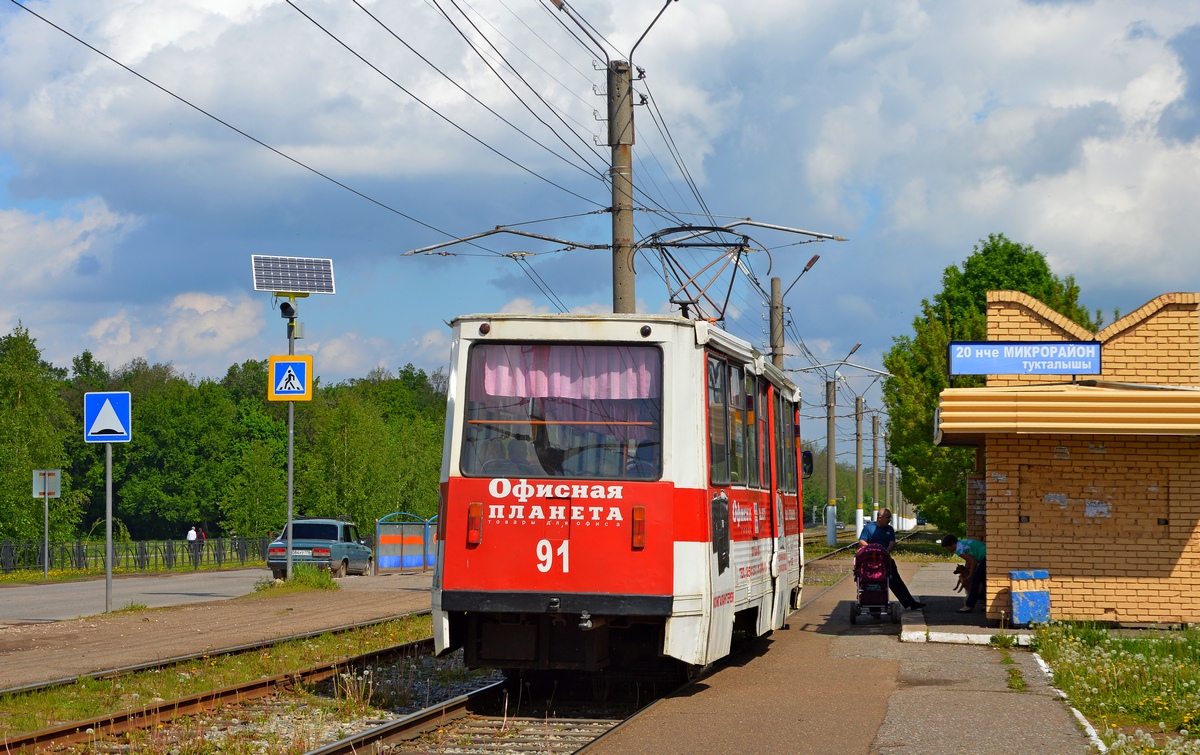 Нижнекамск, 71-605 (КТМ-5М3) № 91