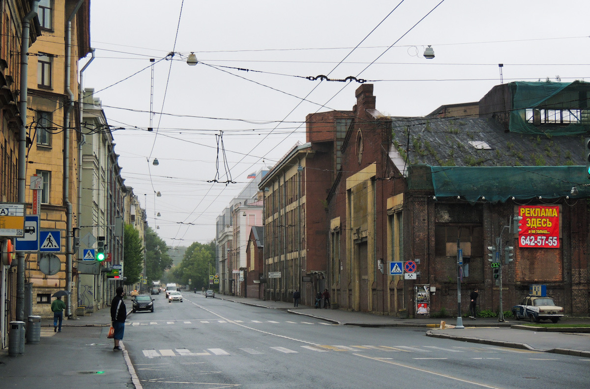 Sanktpēterburga — Trolleybus lines and infrastructure