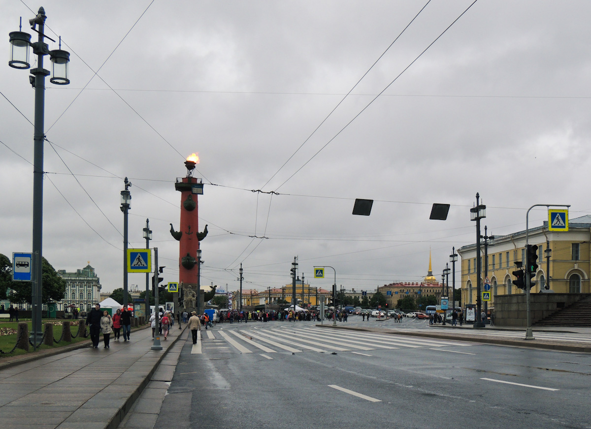 Sanktpēterburga — Trolleybus lines and infrastructure