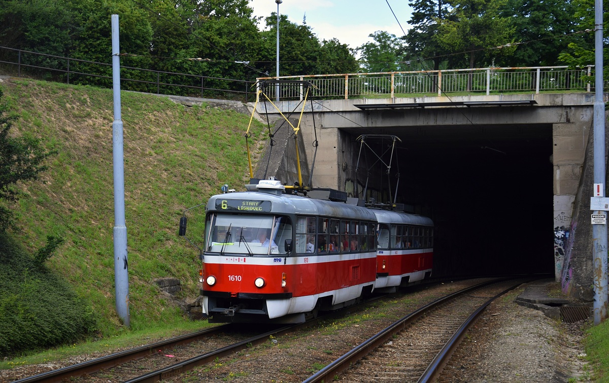 Брно, Tatra T3G № 1610