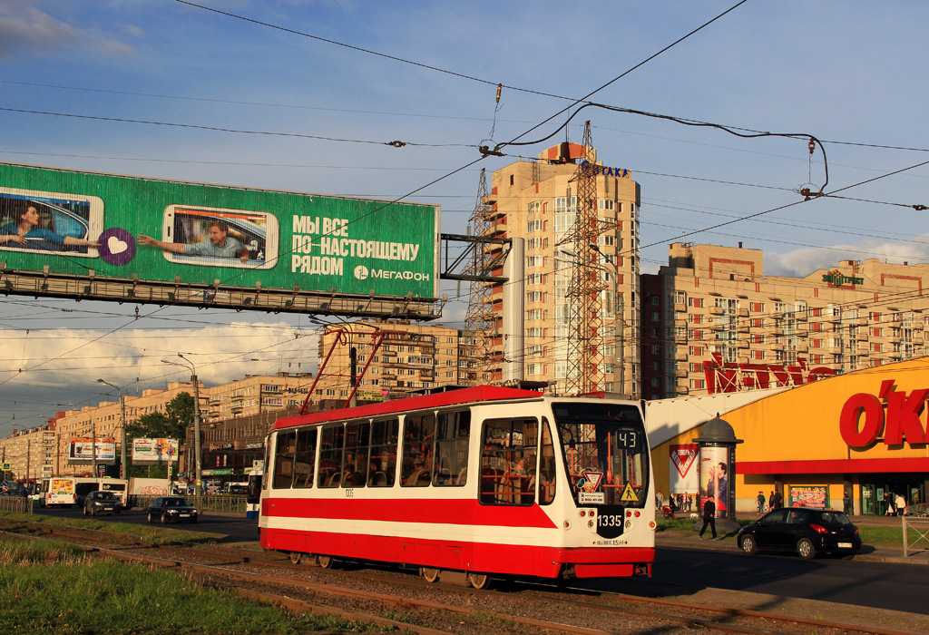 Санкт-Петербург, 71-134А (ЛМ-99АВН) № 1335