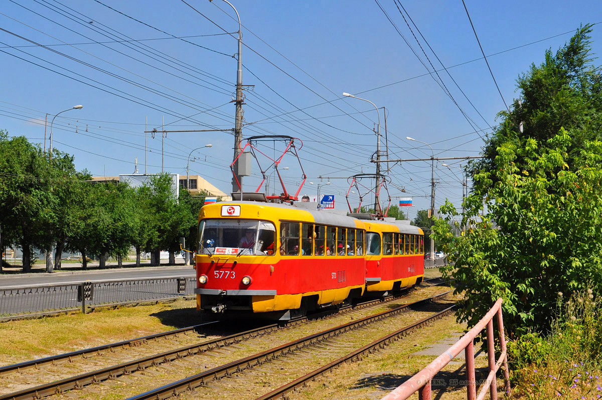 Волгоград, Tatra T3SU № 5773; Волгоград, Tatra T3SU № 5774