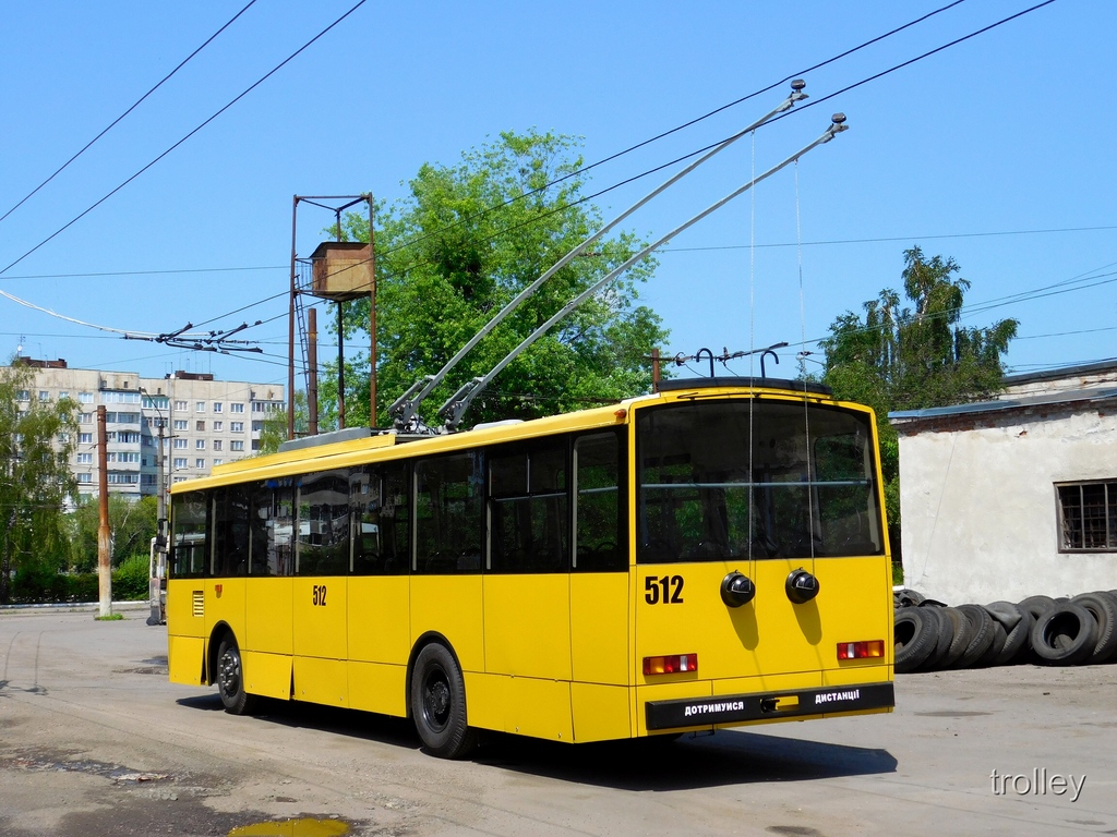 Львов, Škoda 14Tr02/6 № 512