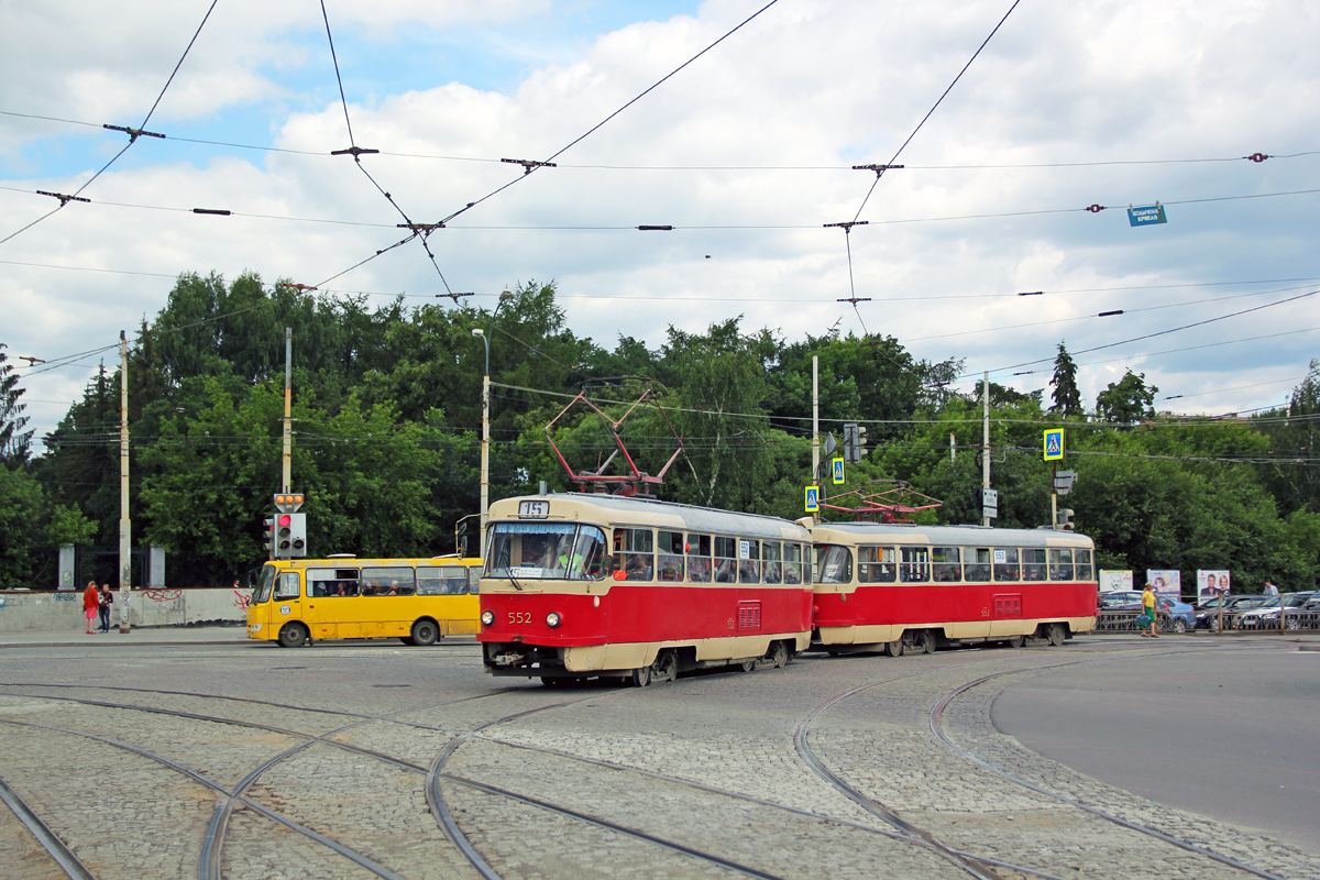 Екатеринбург, Tatra T3SU № 552; Екатеринбург, Tatra T3SU № 553