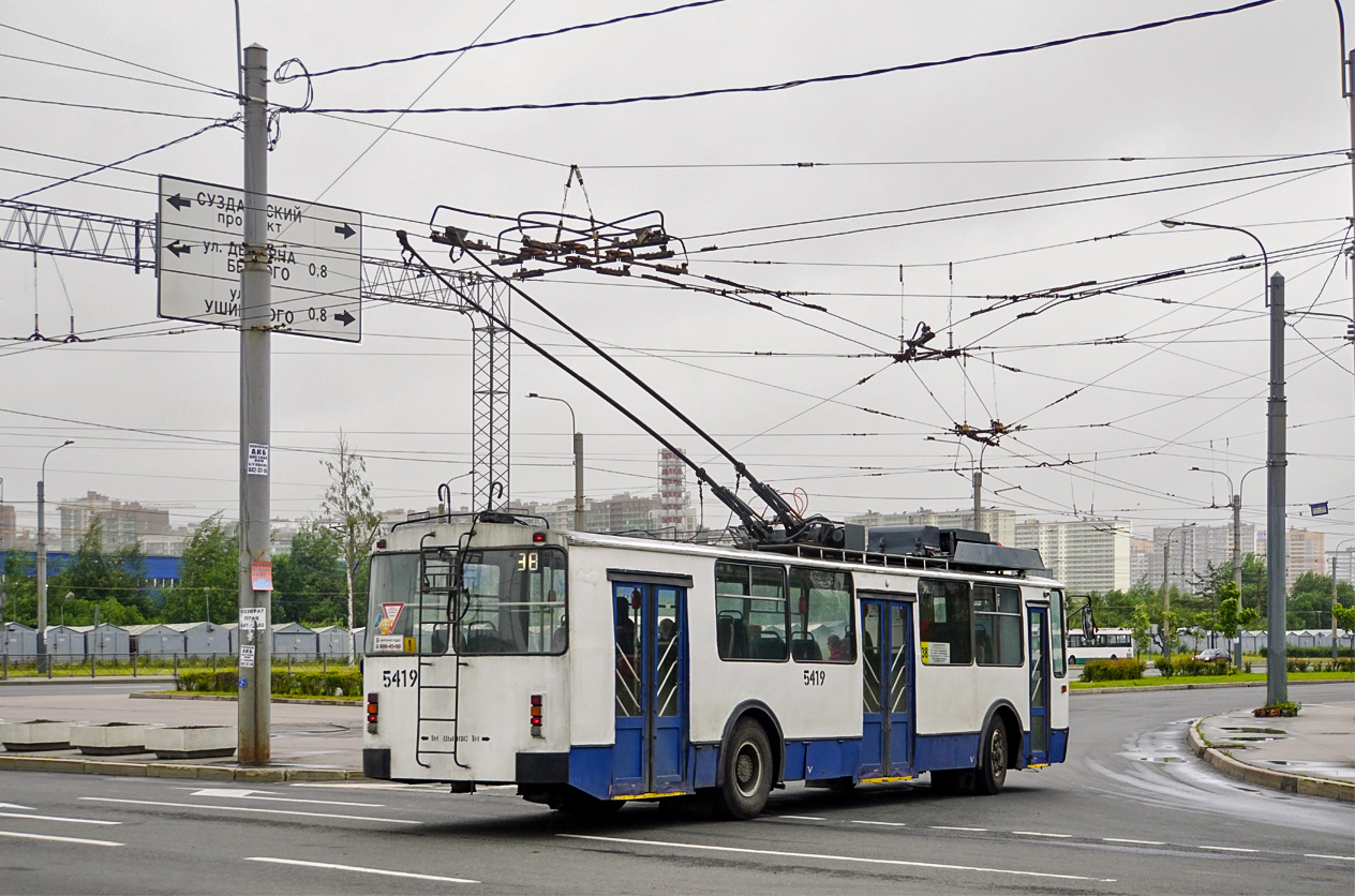 Санкт-Петербург, ВЗТМ-5284 № 5419
