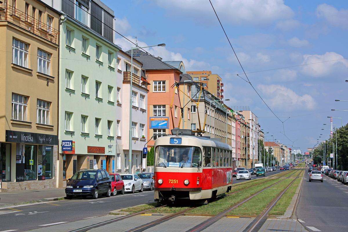 Прага, Tatra T3SUCS № 7251
