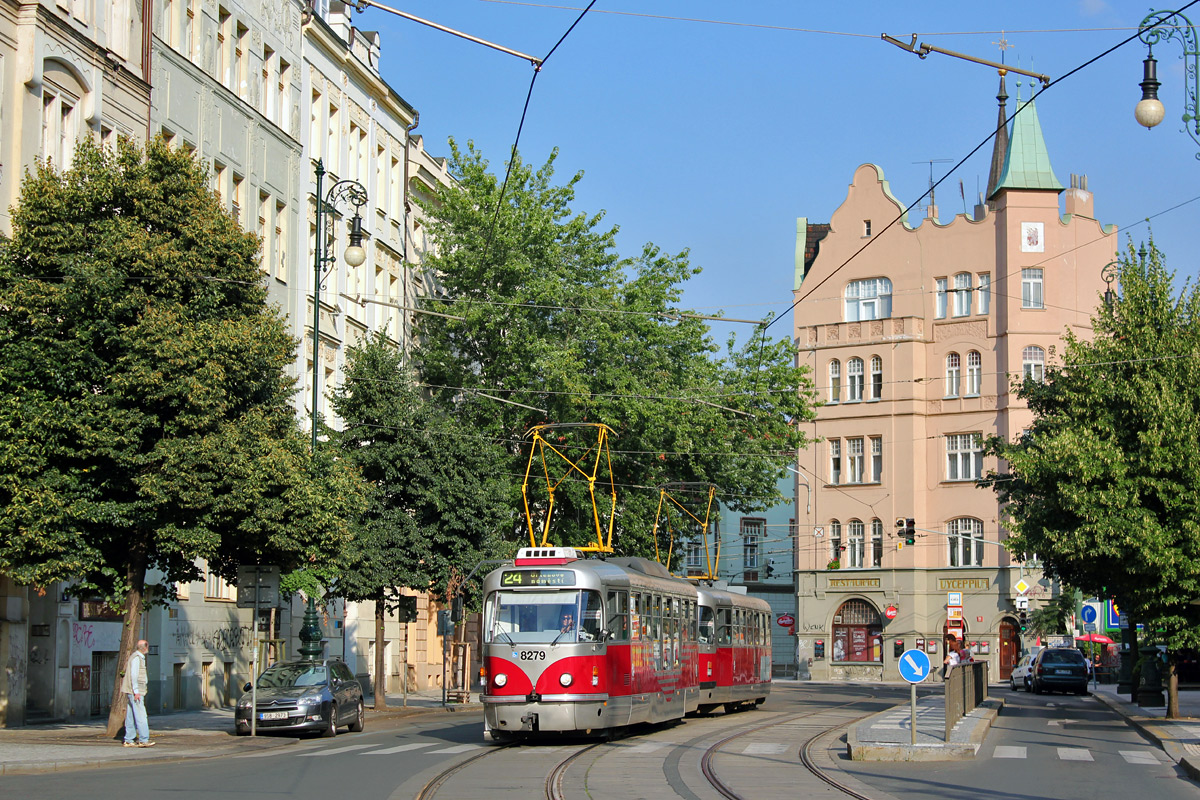 Прага, Tatra T3R.PLF № 8279