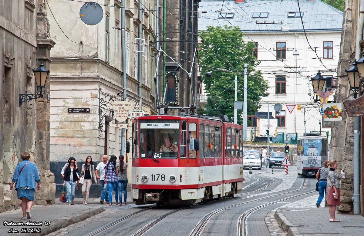Lviv, Tatra KT4D Br. 1178