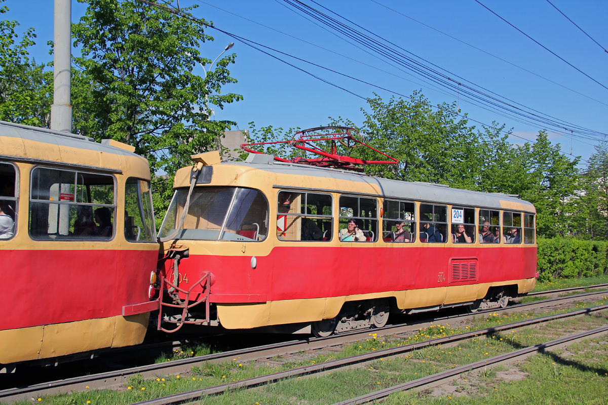 Екатеринбург, Tatra T3SU № 204