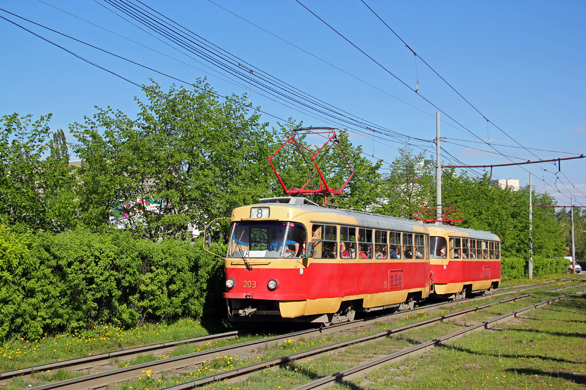 Екатеринбург, Tatra T3SU № 203
