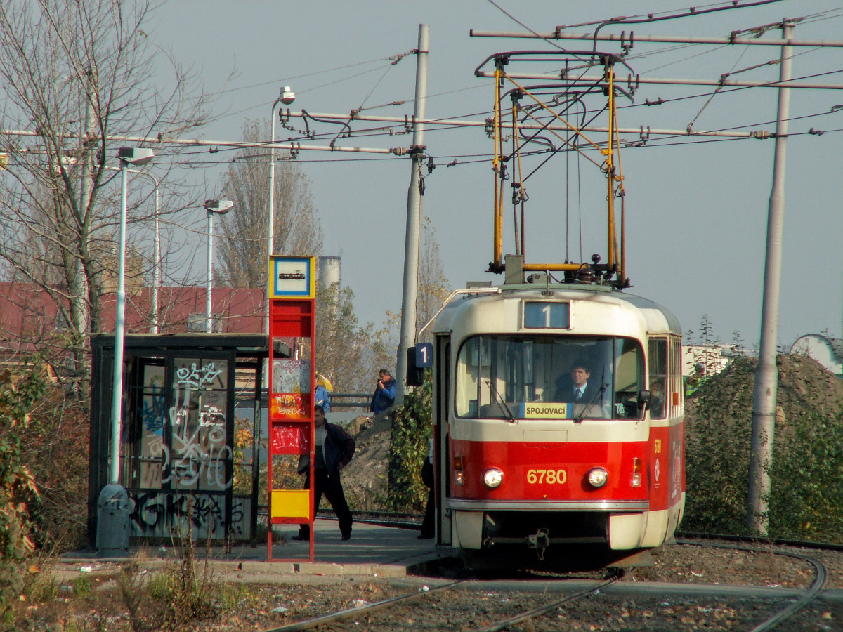 Прага, Tatra T3 № 6780