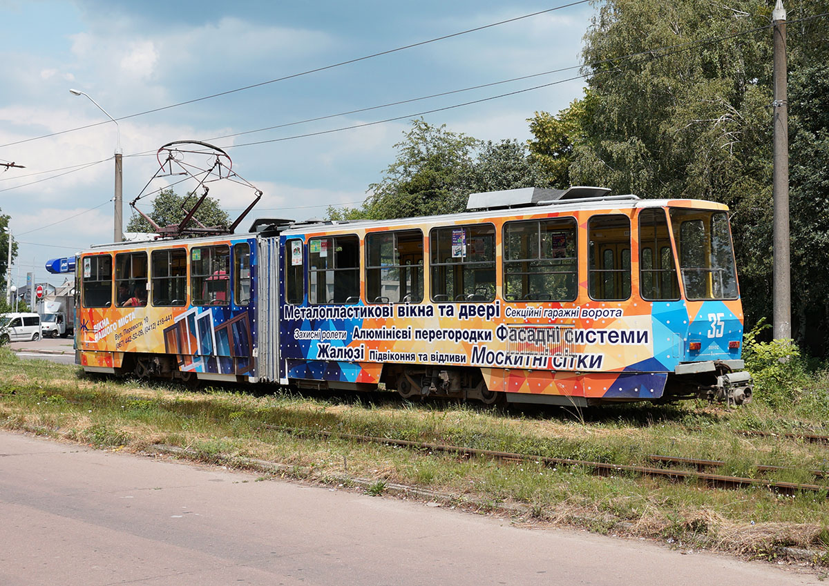 Житомир, Tatra KT4SU № 35