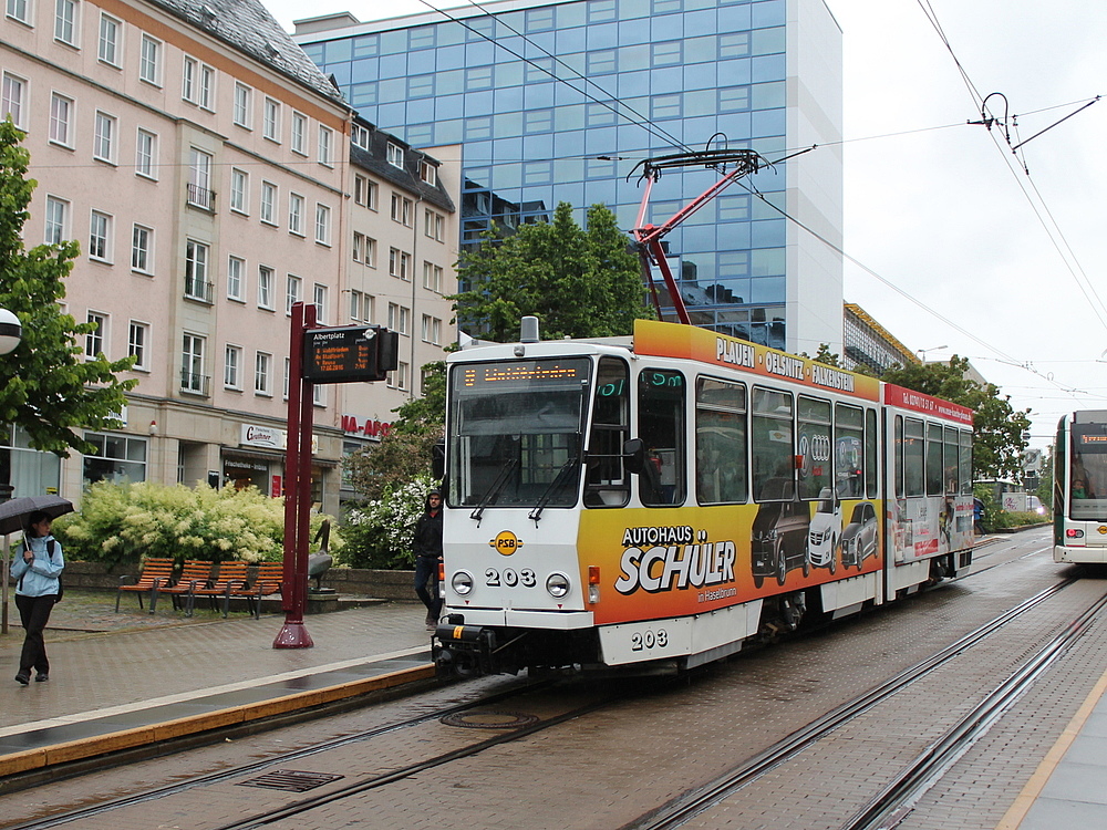 Плауэн, Tatra KT4DMC № 203