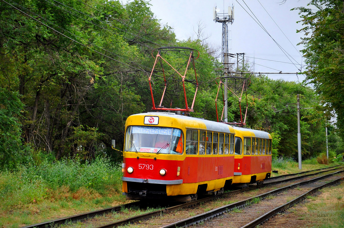 Волгоград, Tatra T3SU № 5793; Волгоград, Tatra T3SU № 5794