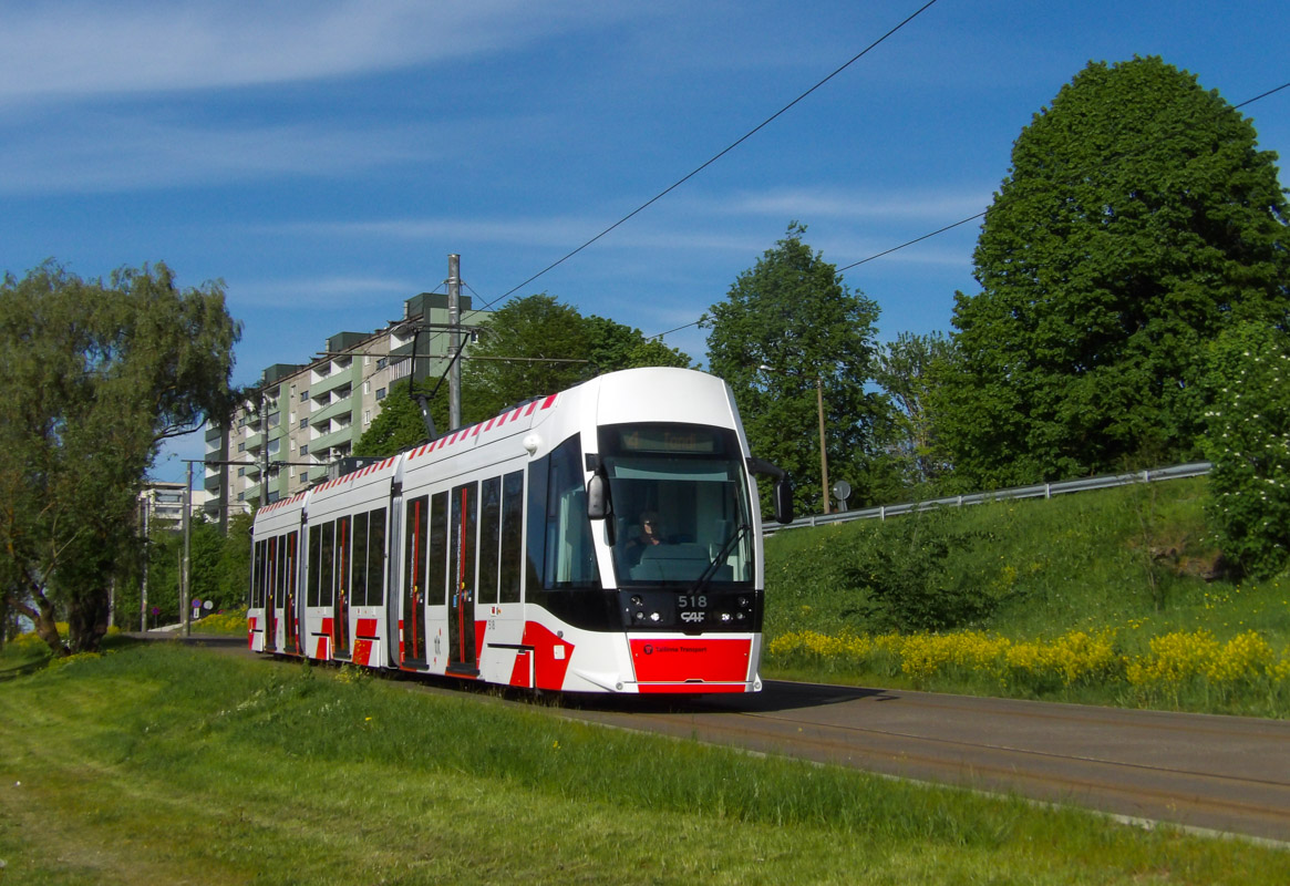 Таллин, CAF Urbos AXL № 518