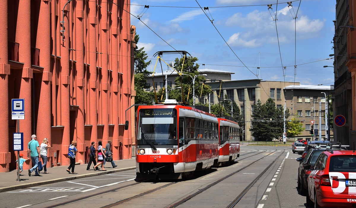Брно, Tatra T3RF № 1669