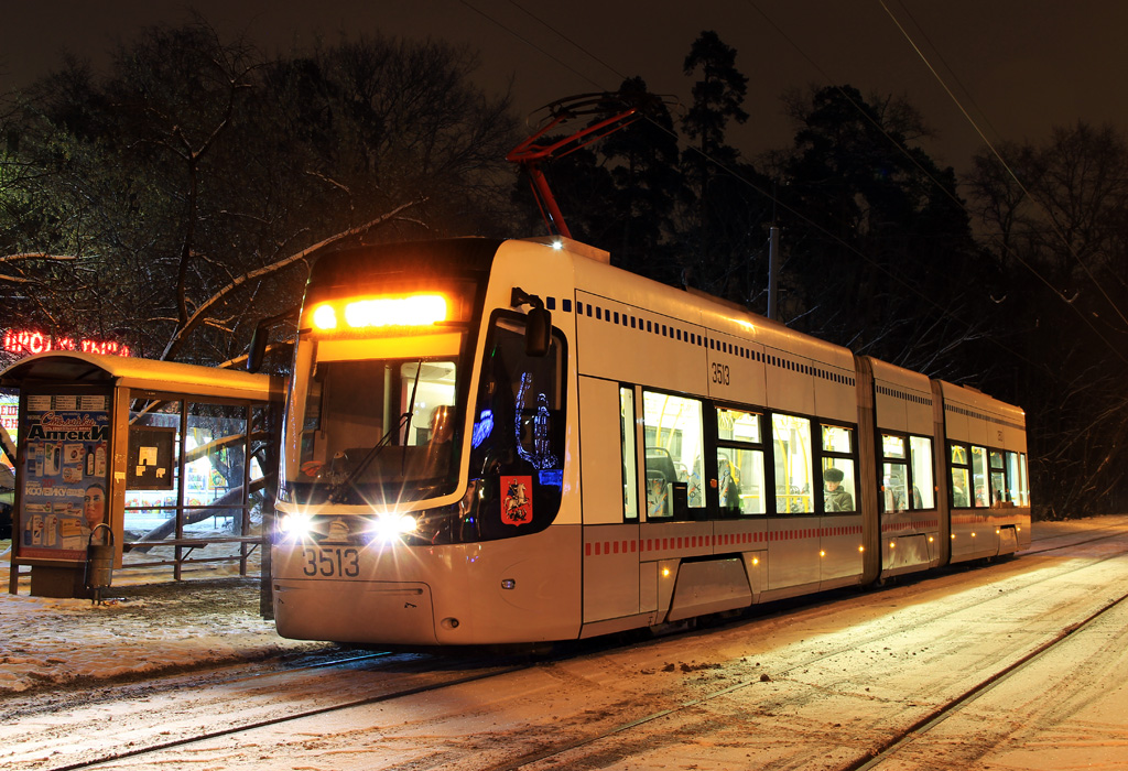 Moscova, 71-414 (Pesa Fokstrot) Nr. 3513