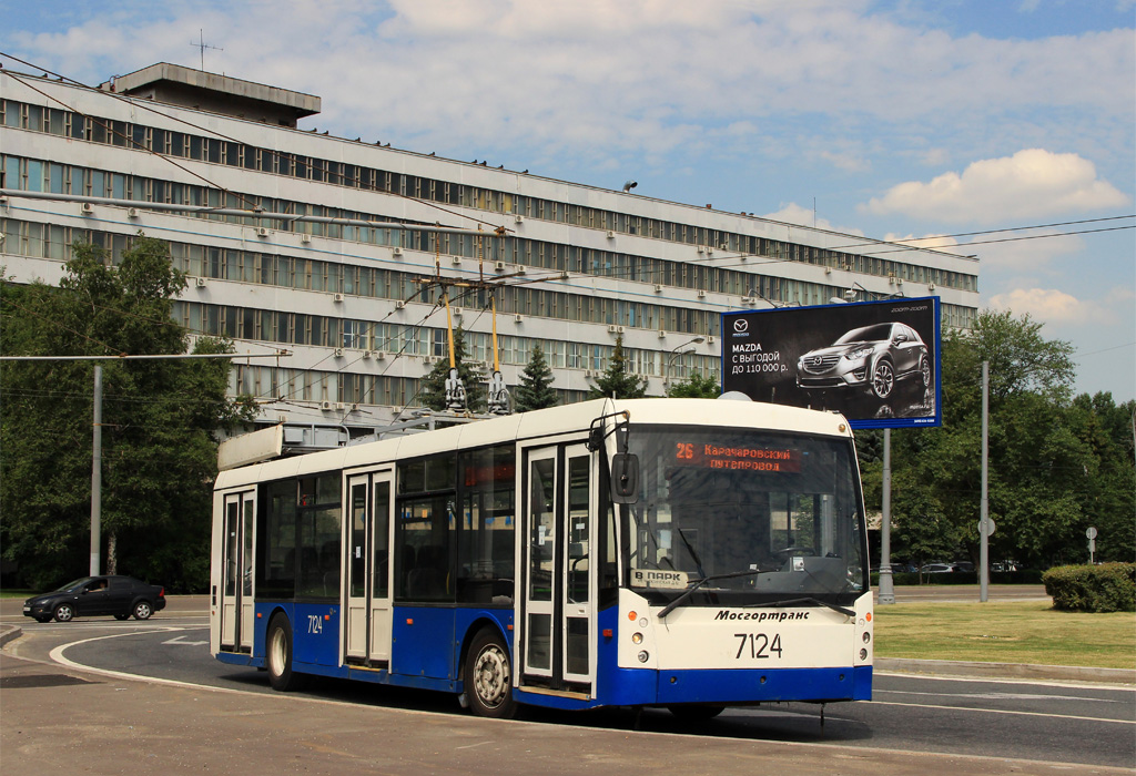 Москва, Тролза-5265.00 «Мегаполис» № 7124