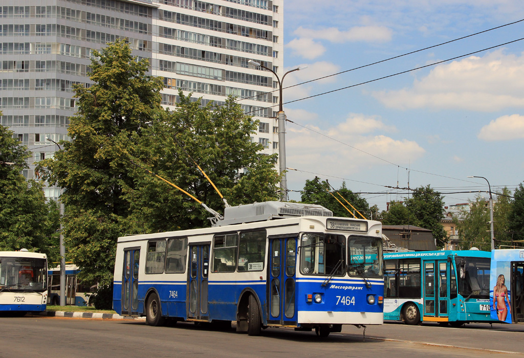 Москва, ЗиУ-682ГМ1 (с широкой передней дверью) № 7464