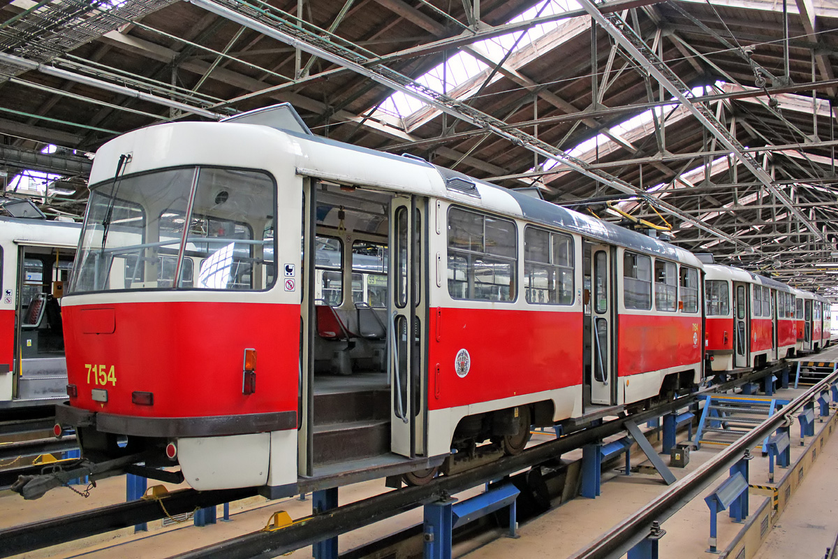 Прага, Tatra T3SUCS № 7154