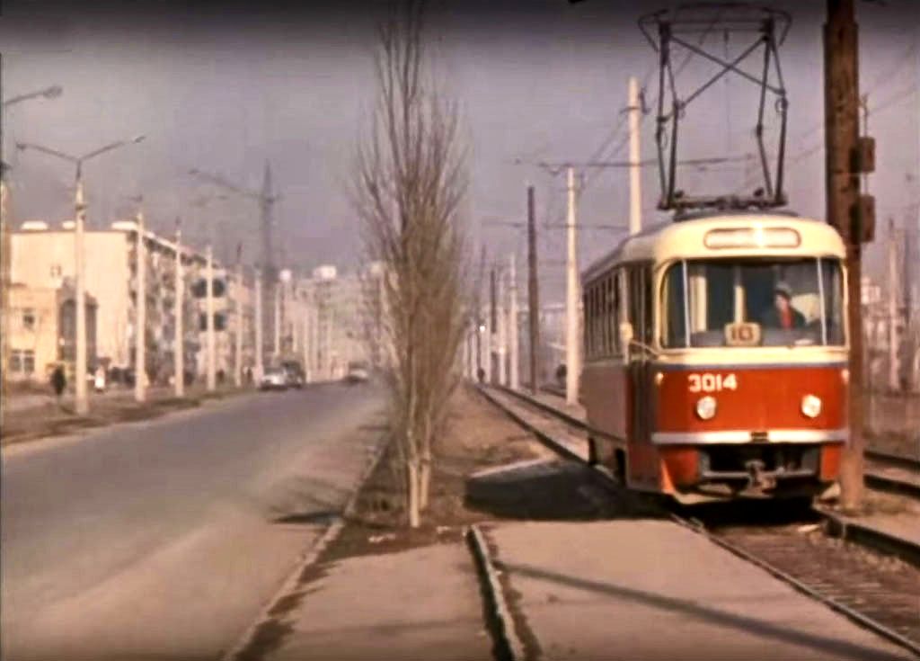 Одесса, Tatra T3SU (двухдверная) № 3014; Одесса — Исторические фотографии: трамвай