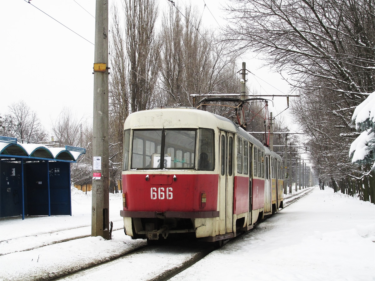 Charkiw, Tatra T3SU Nr. 666