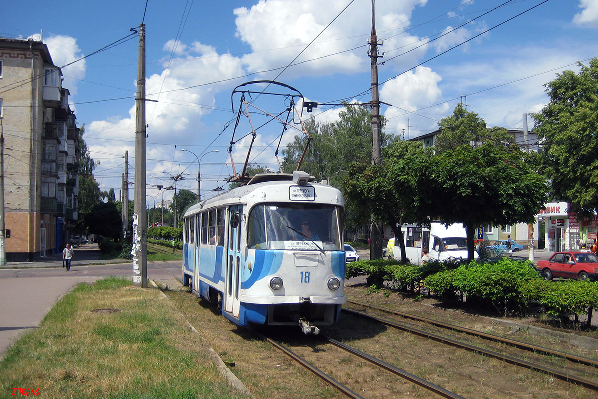 Житомир, Tatra T4SU № 18