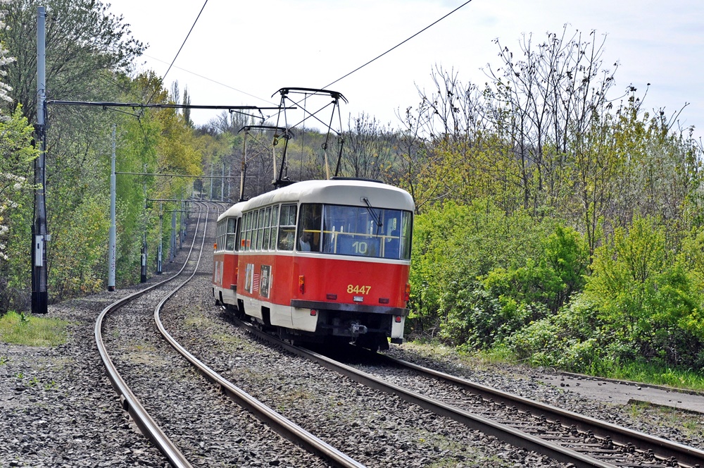 Прага, Tatra T3R.P № 8447