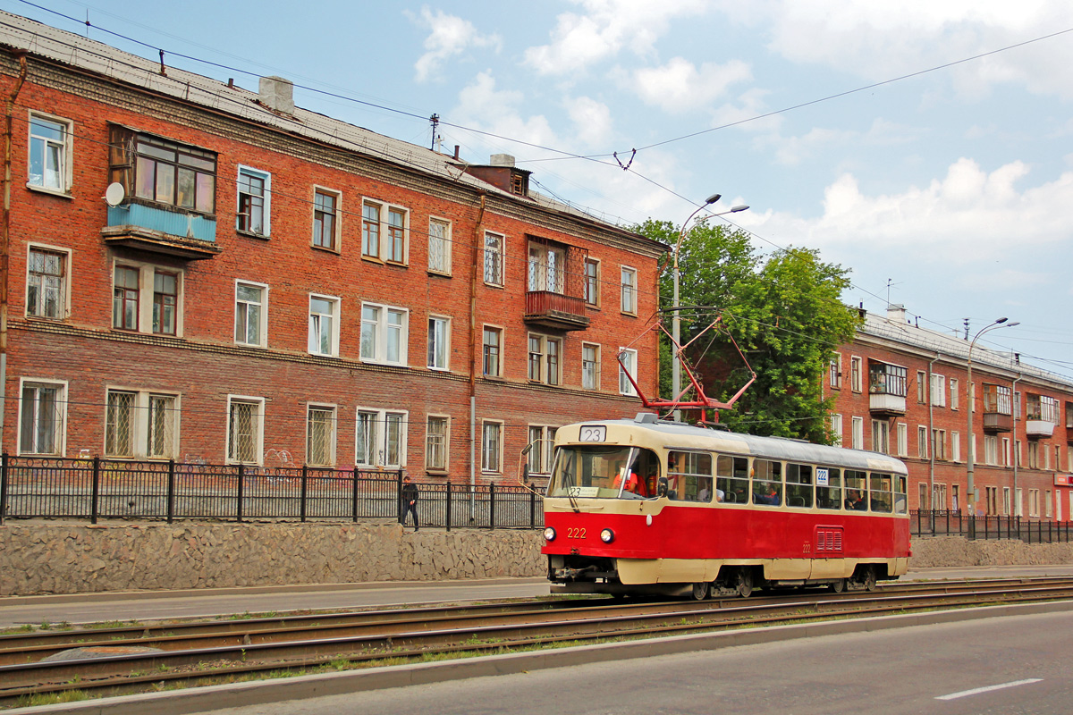 Екатеринбург, Tatra T3SU № 222