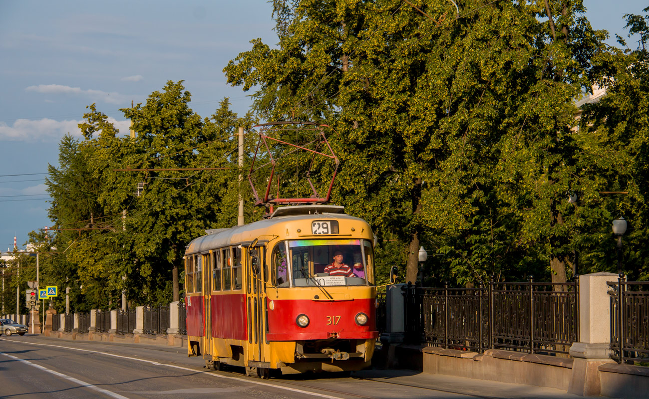 Jekaterinburga, Tatra T3SU № 317