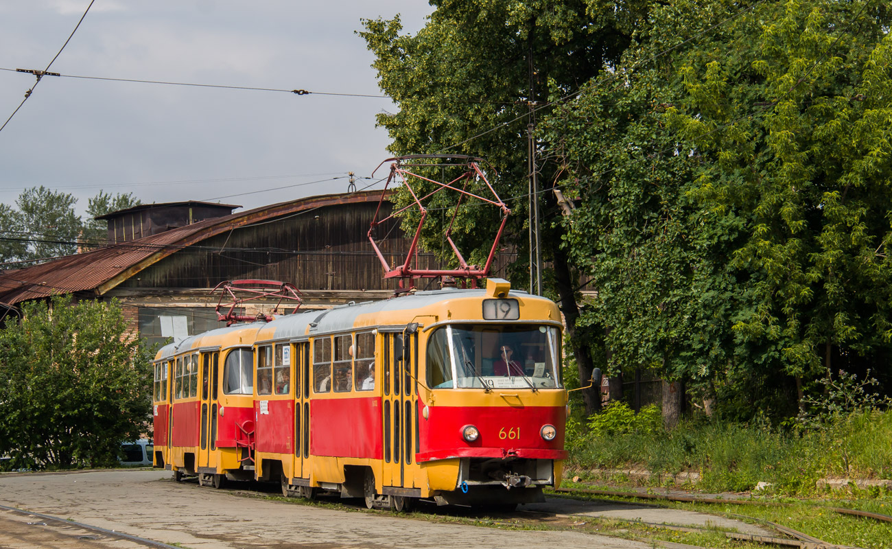 Екатеринбург, Tatra T3SU № 661