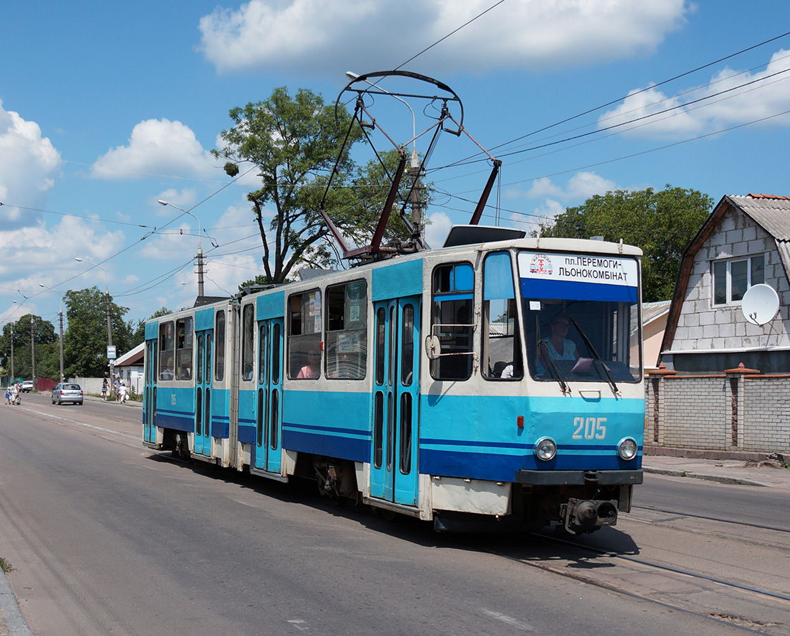 Житомир, Tatra KT4SU № 205