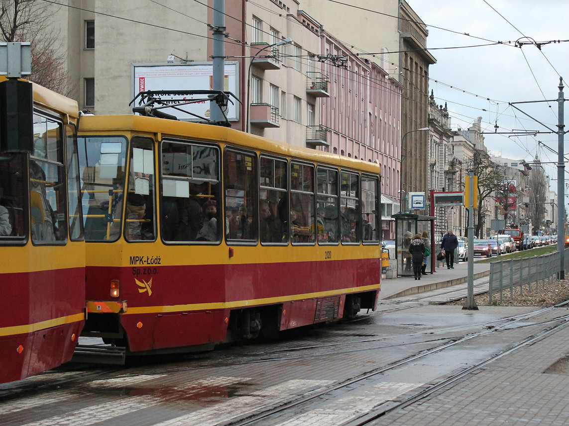 Лодзь, Konstal 805NaND/2 № 2020