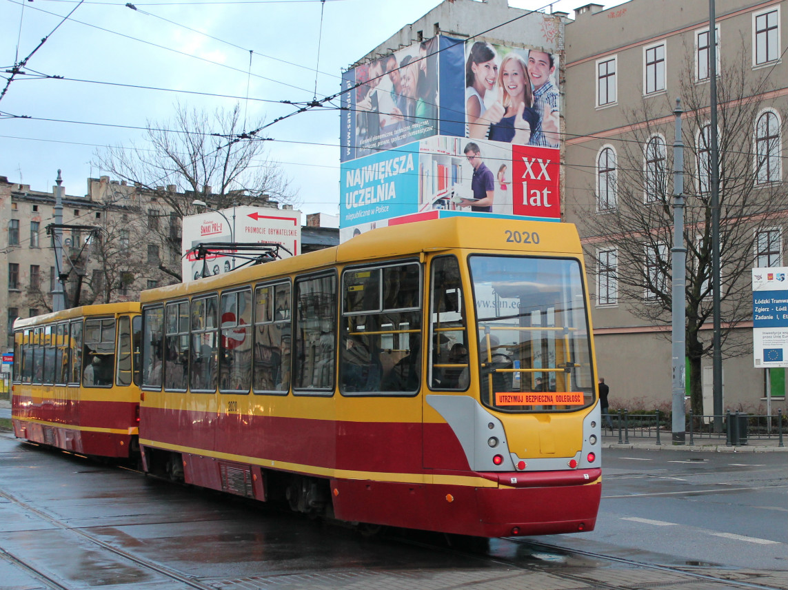 Лодз, Konstal 805NaND/2 № 2020