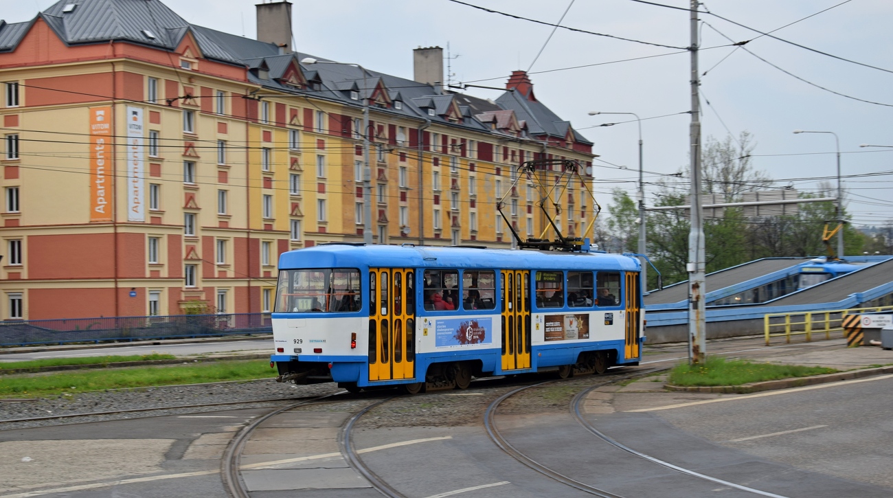Острава, Tatra T3SUCS № 929