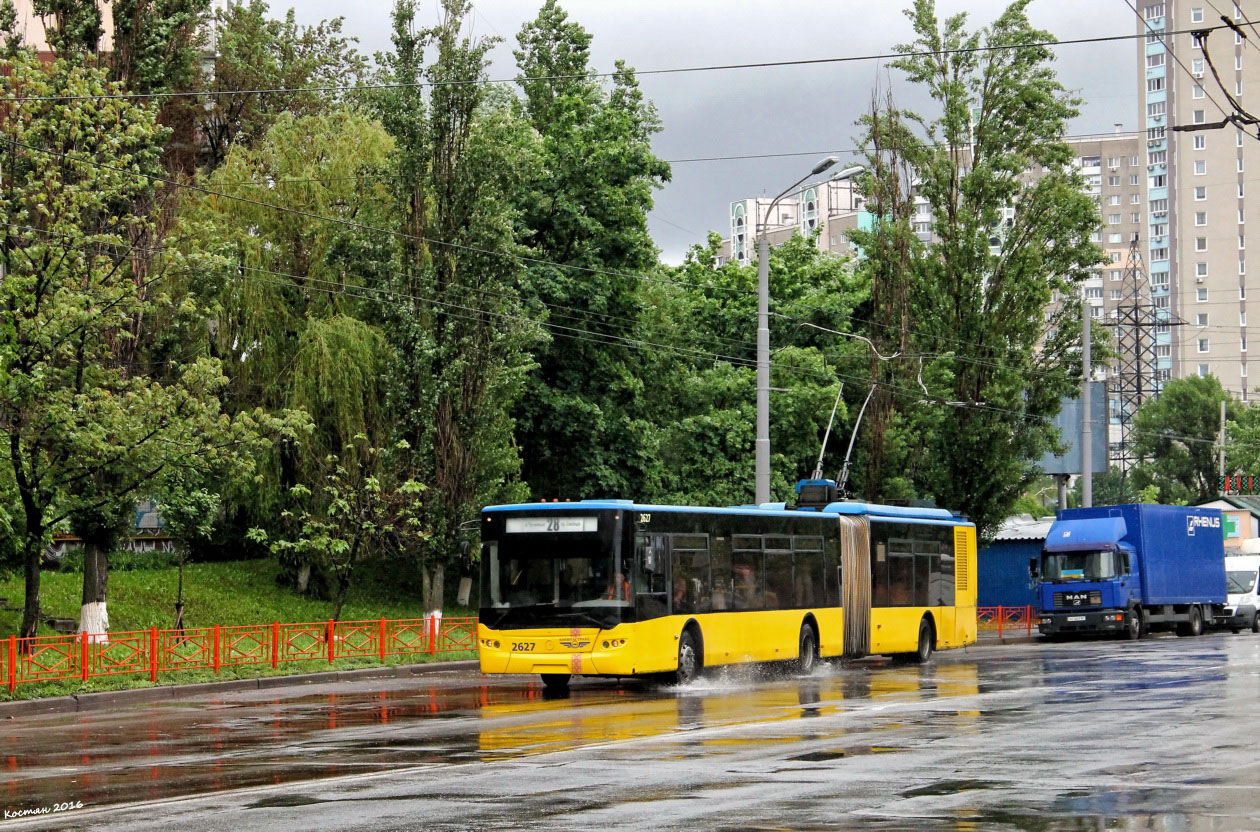 Киев, ЛАЗ E301D1 № 2627 Киев, ЛАЗ E301D1 № 2627