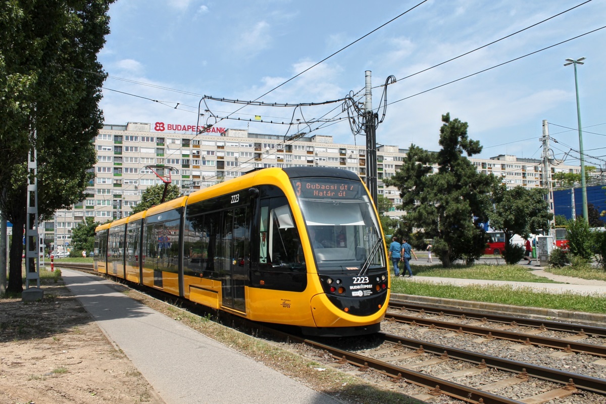 Budapešta, CAF Urbos 3 № 2223