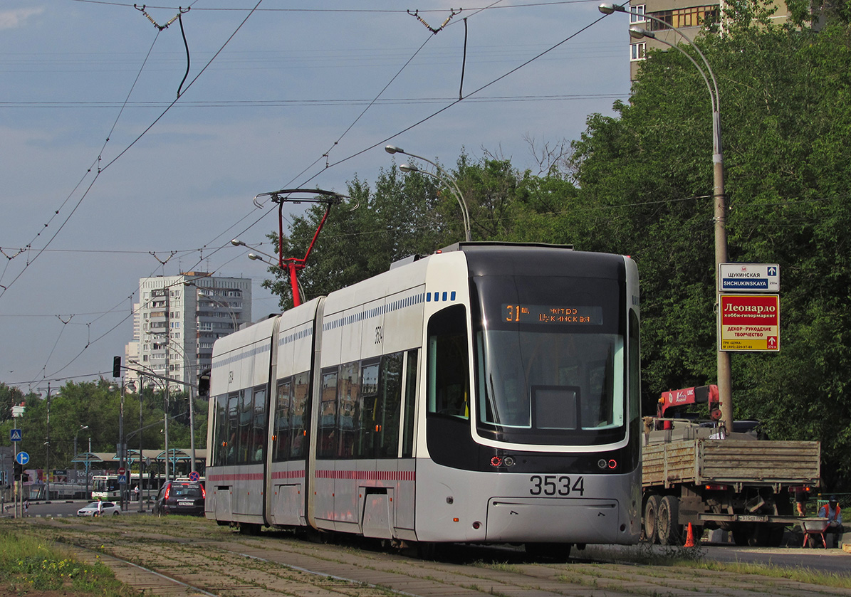 Москва, 71-414 (Pesa Fokstrot) № 3534